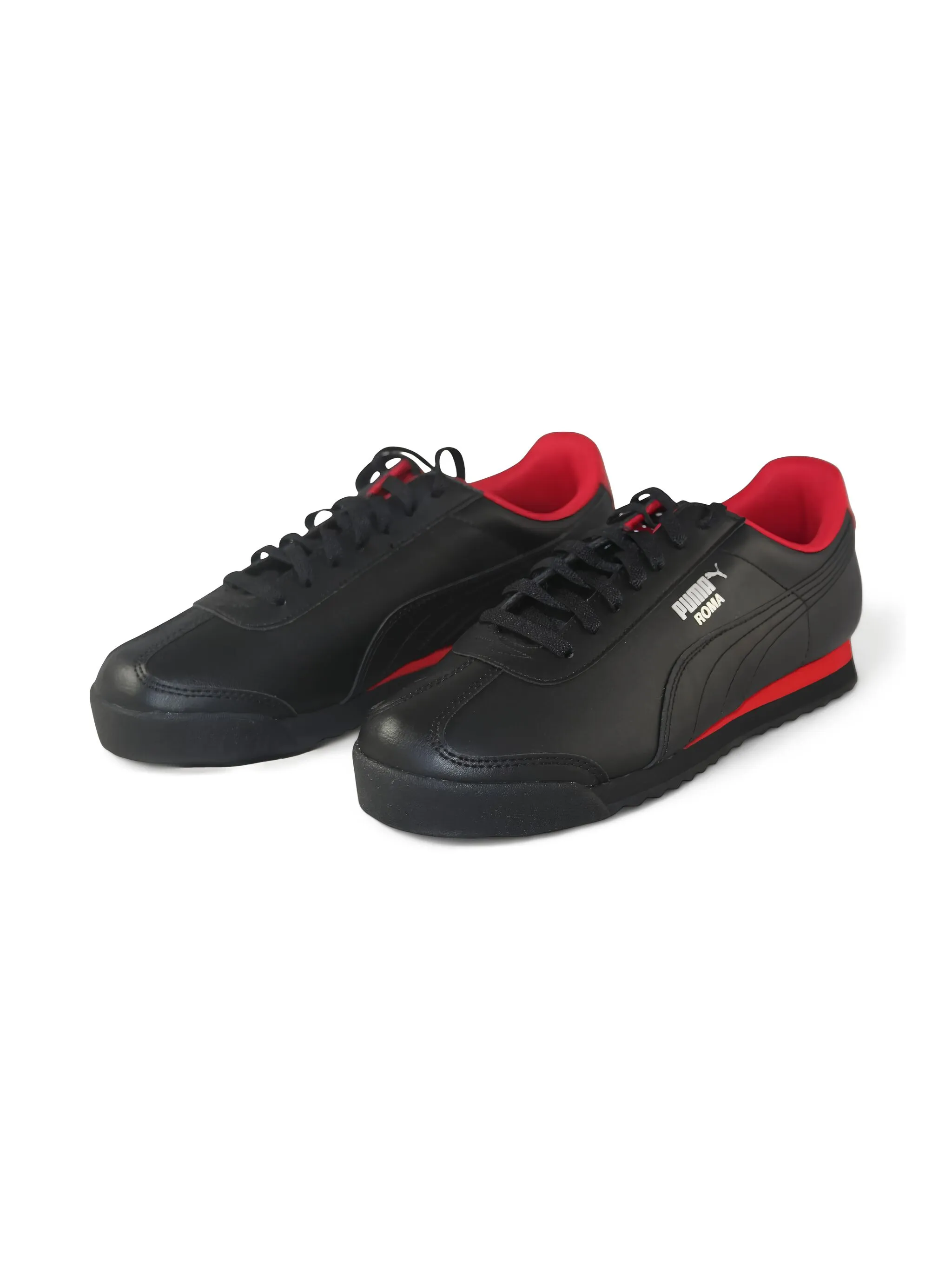 

Кроссовки Roma Basic GS Black/Red Puma Kids, черный