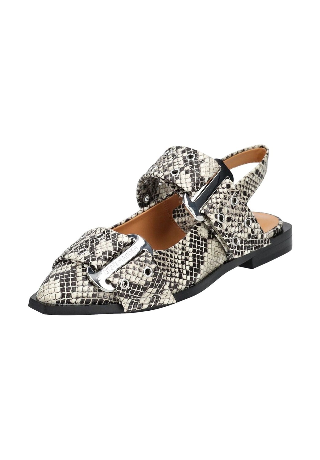 Балетки из искусственной кожи STEVE MADDEN, светло-бежевый
