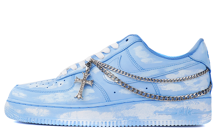 

Кроссовки Nike Air Force 1 Skateboard Shoes Women's Low-Top Blue