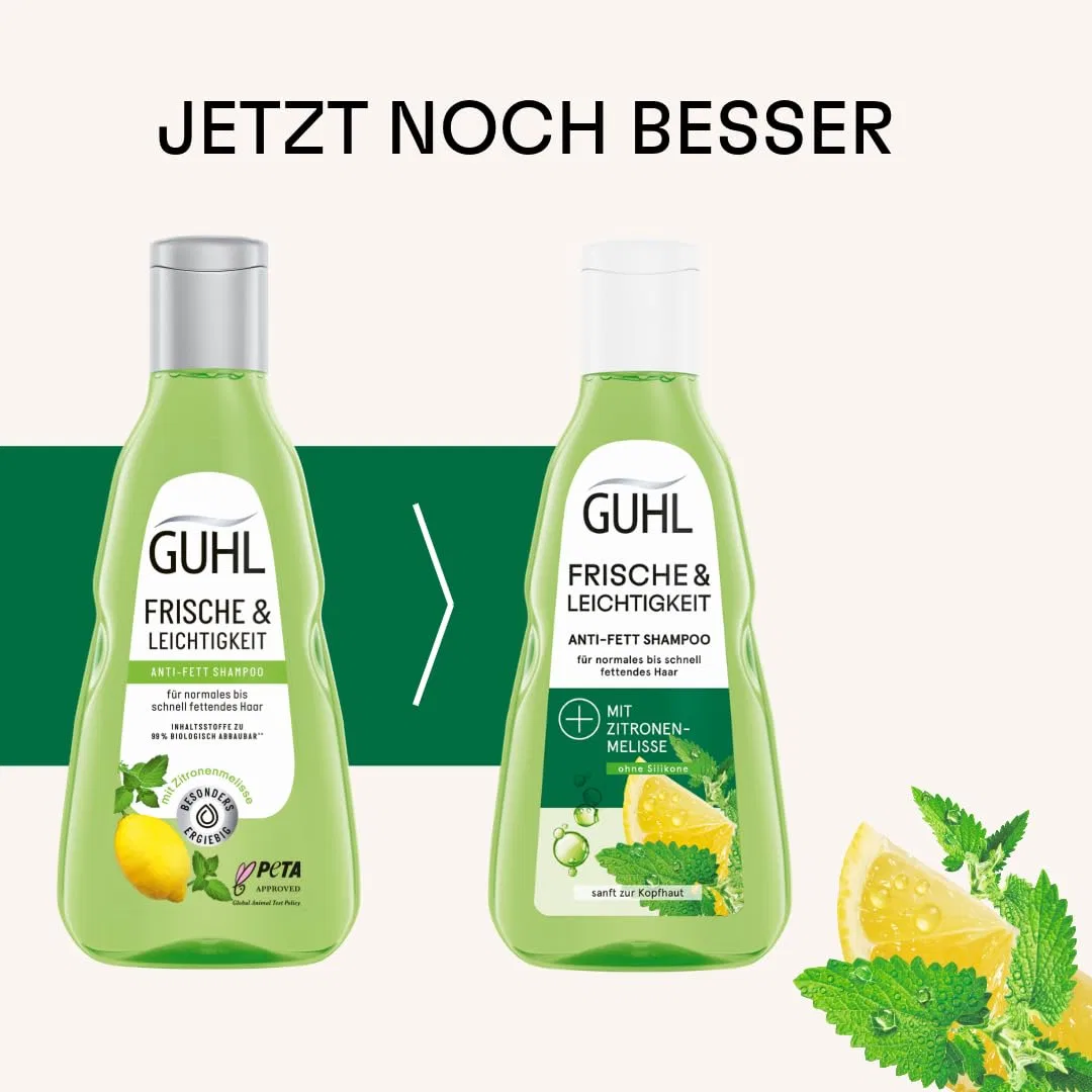 Шампунь Guhl «Frisch & Leichtigkeit» против жирности, 250 мл Guhl — фото 3
