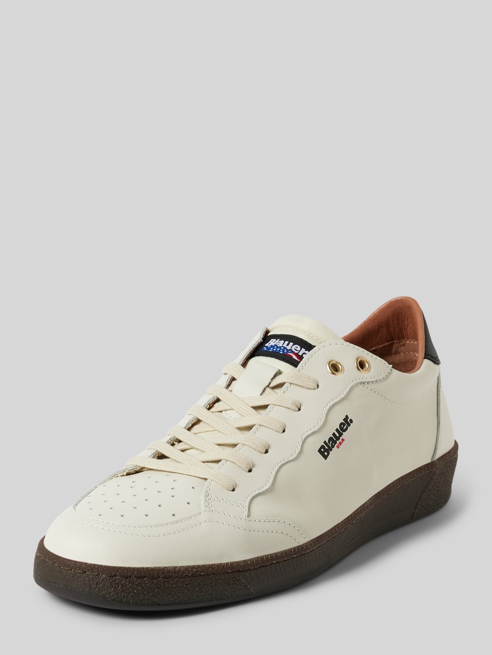 

Кожаные кроссовки с этикеткой, модель «MURRAY» Blauer USA, белый