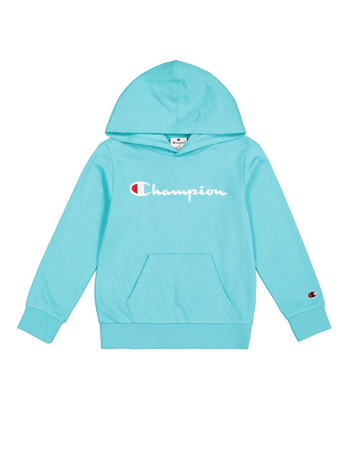 

Пуловер с капюшоном Champion, бирюзовый