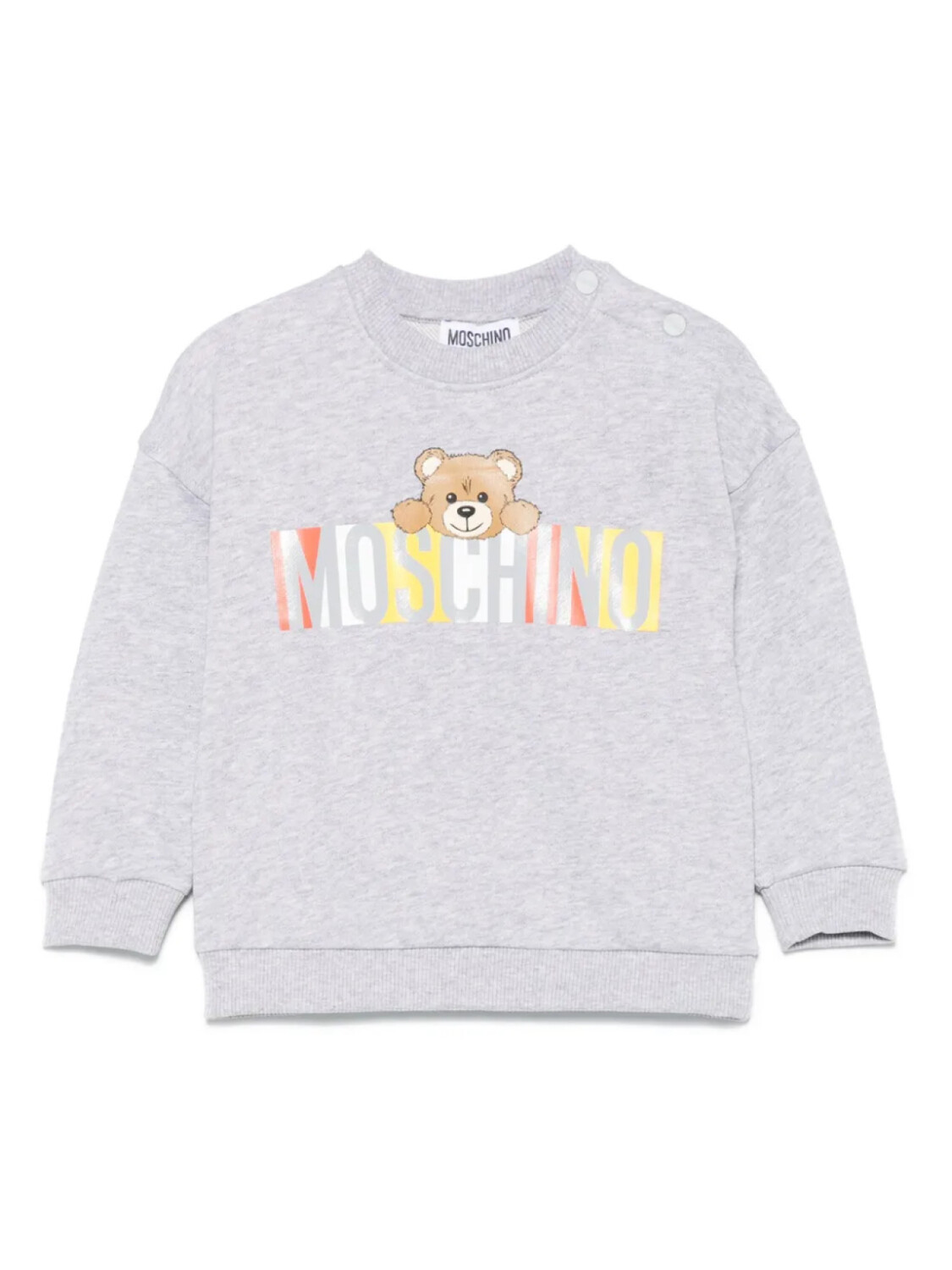 

Толстовка Moschino Kids Teddy Bear, серый