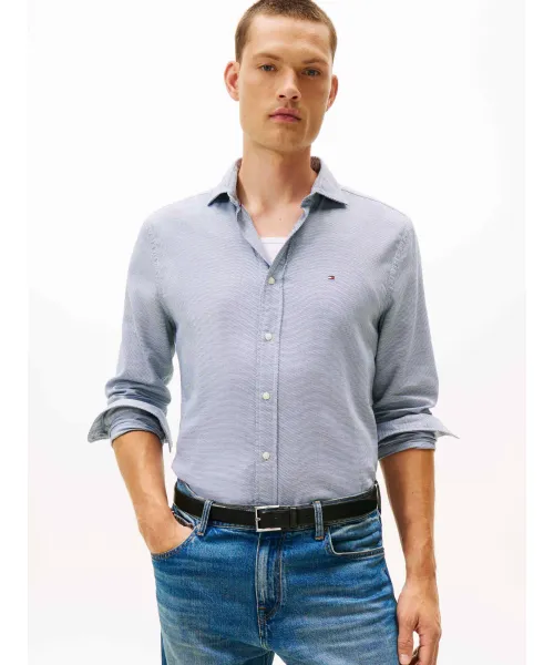 

Рубашка Regular fit Tommy Hilfiger, синий