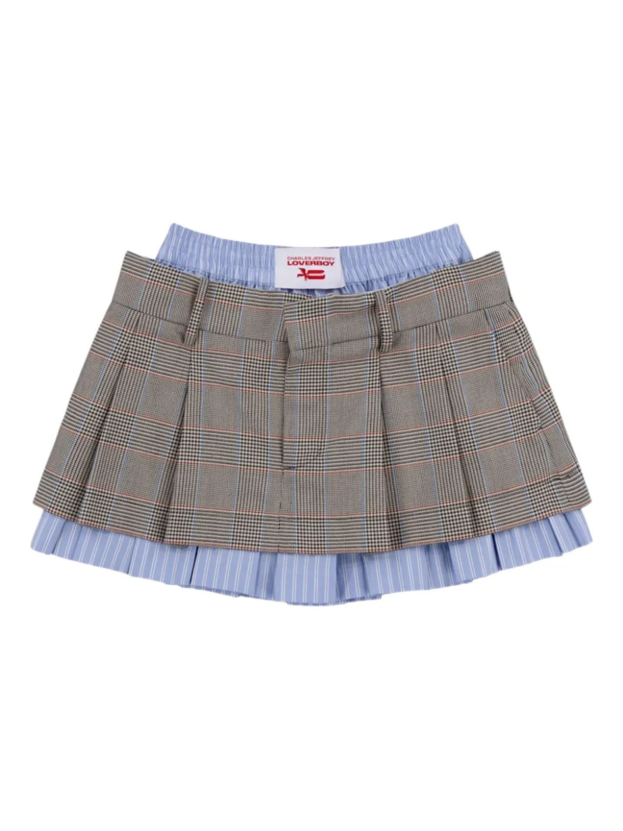 

Мини-юбка Charles Jeffrey Loverboy Aberdeen, нейтральный