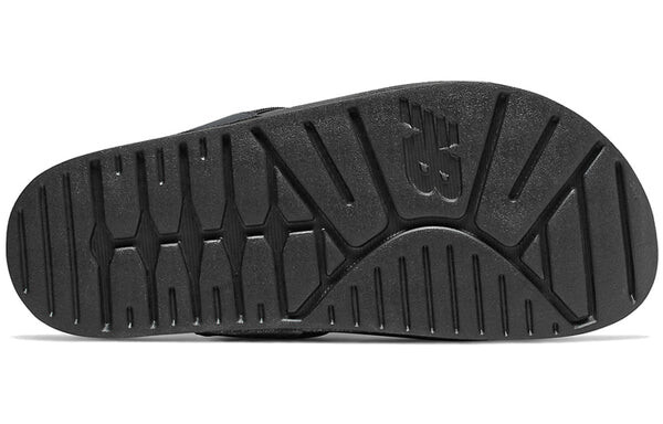Тапочки 202 series black slippers New Balance, черный — фото 4