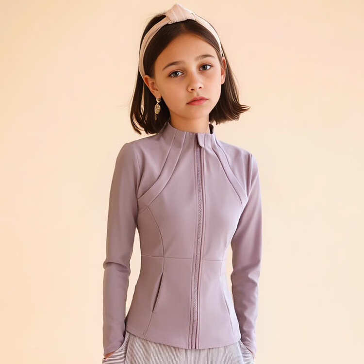 

HEAD Тренировочный костюм для фигурного катания New Style, детский, для девочек, костюм для фигурного катания, спортивный набор на четыре сезона, розовая куртка, размер S