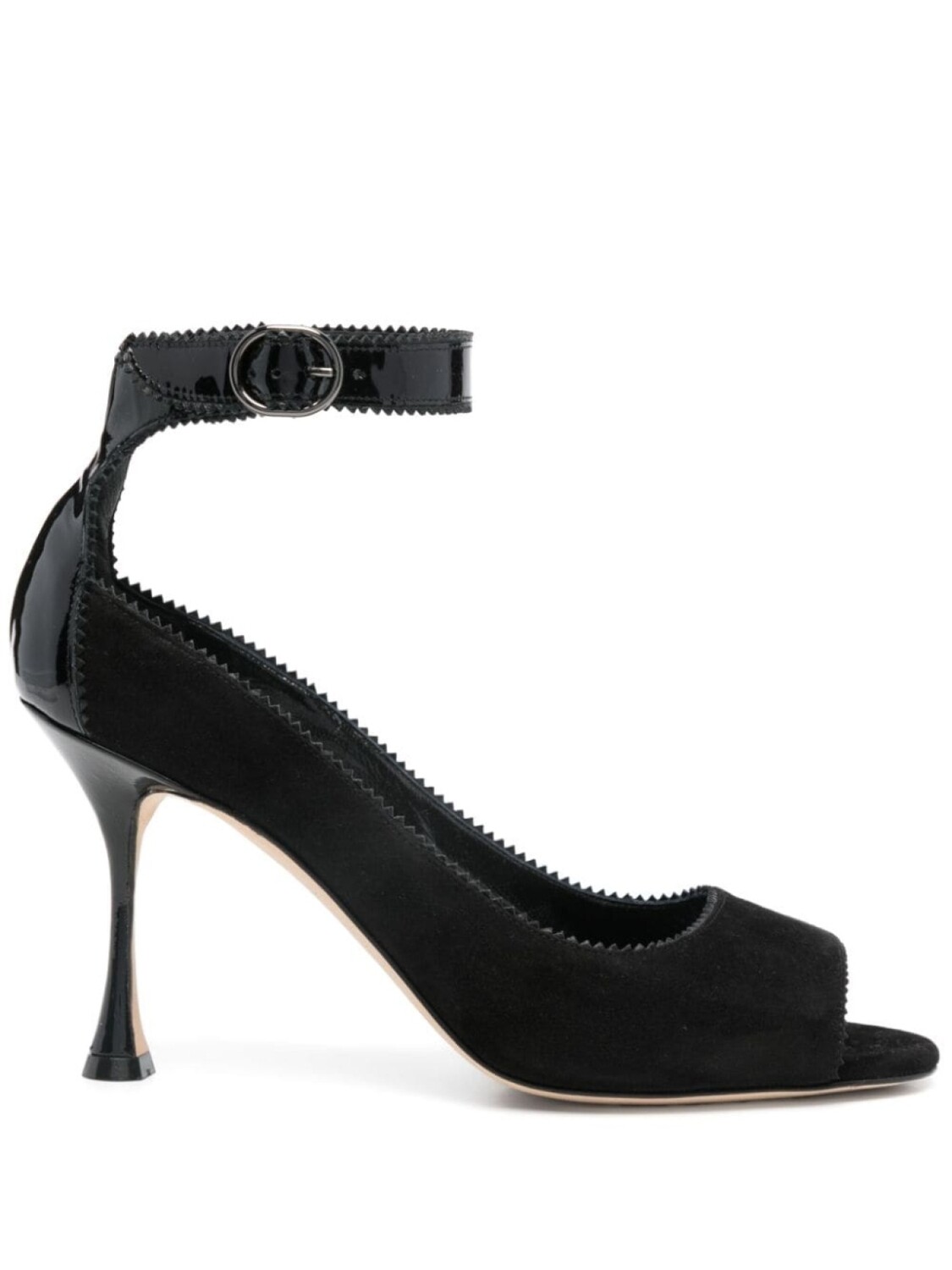 Manolo Blahnik туфли Kadirasa 90, черный