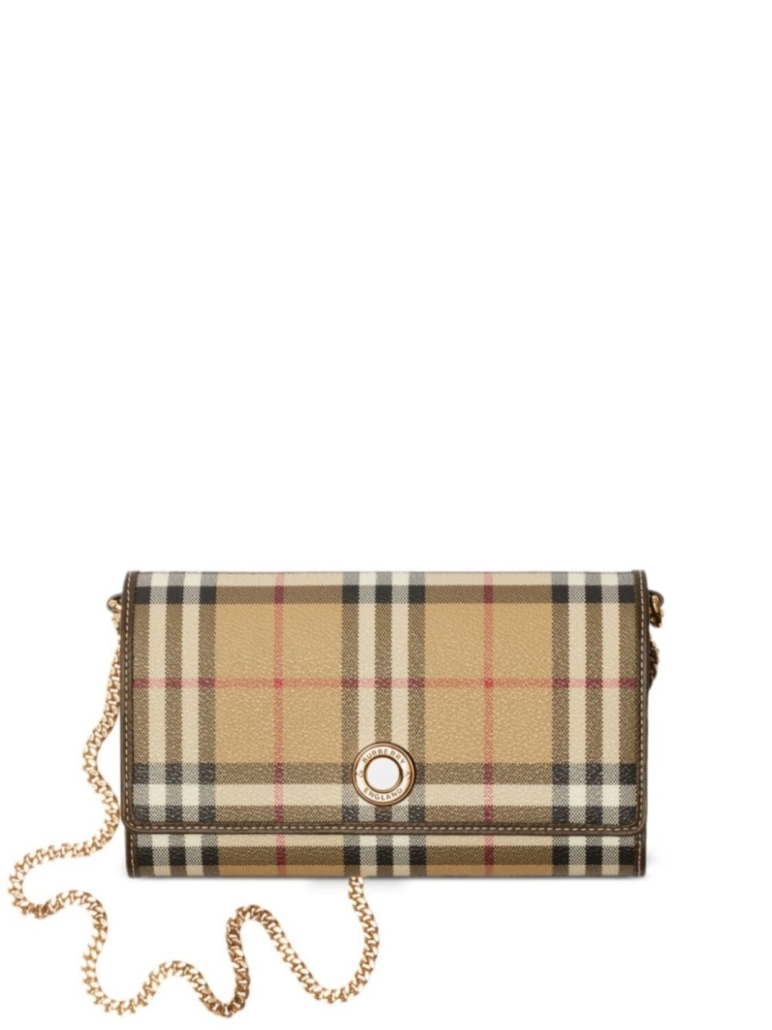 

Мини-сумка Burberry Hampshire, серый
