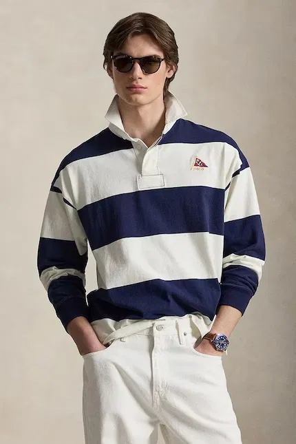 Олимпийка мужская из хлопка Polo Ralph Lauren, синий