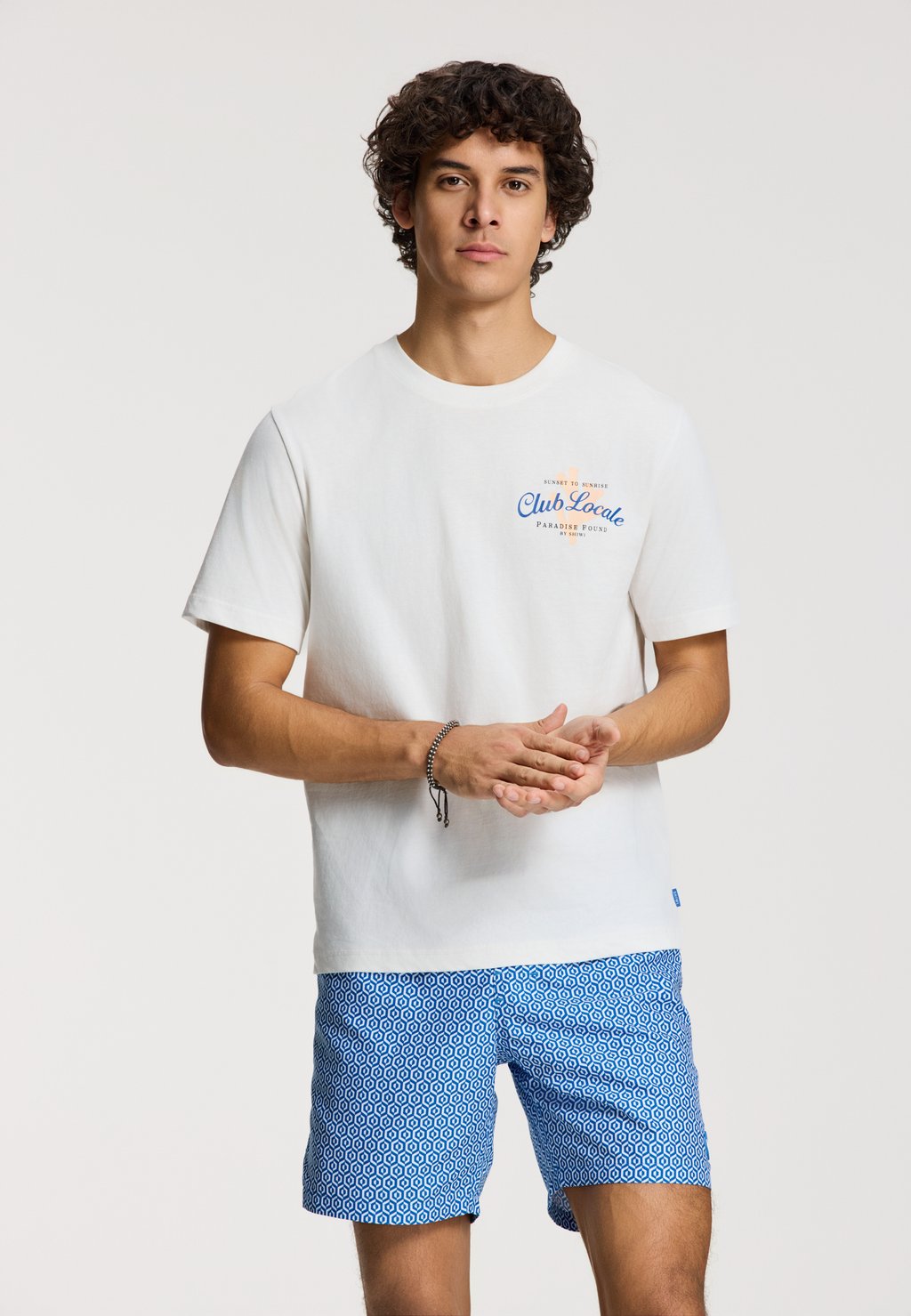 

Футболка с принтом LIAM PARADISE Shiwi, белый