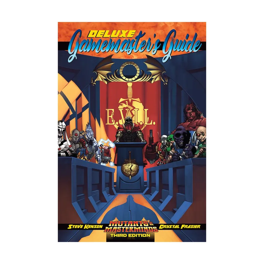 

Deluxe Gamemaster's Guide, Mutants & Masterminds (d20) (3rd Edition), твердый переплет