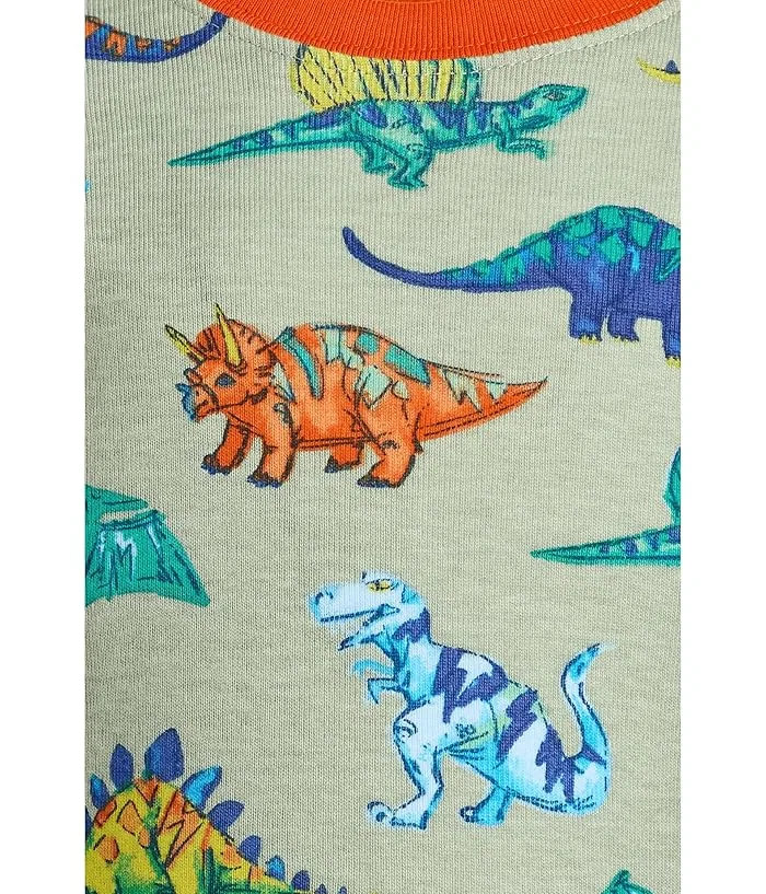 Пижама хлопковая Dino Party Hatley Kids, Desert Sage — фото 3