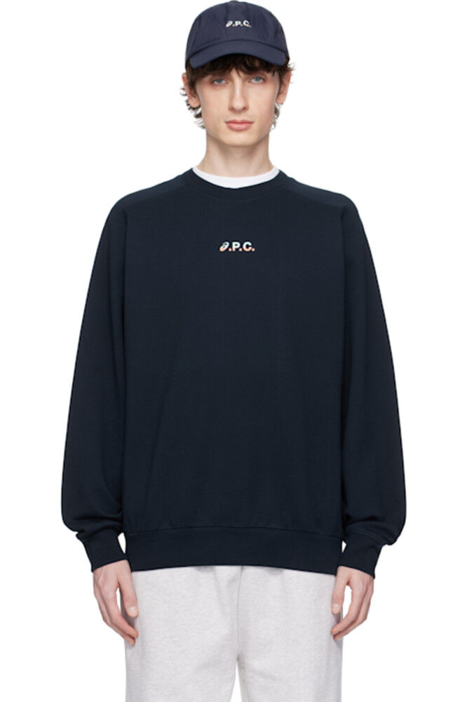 

Темно-синяя толстовка ASICS Edition Lake A.P.C.