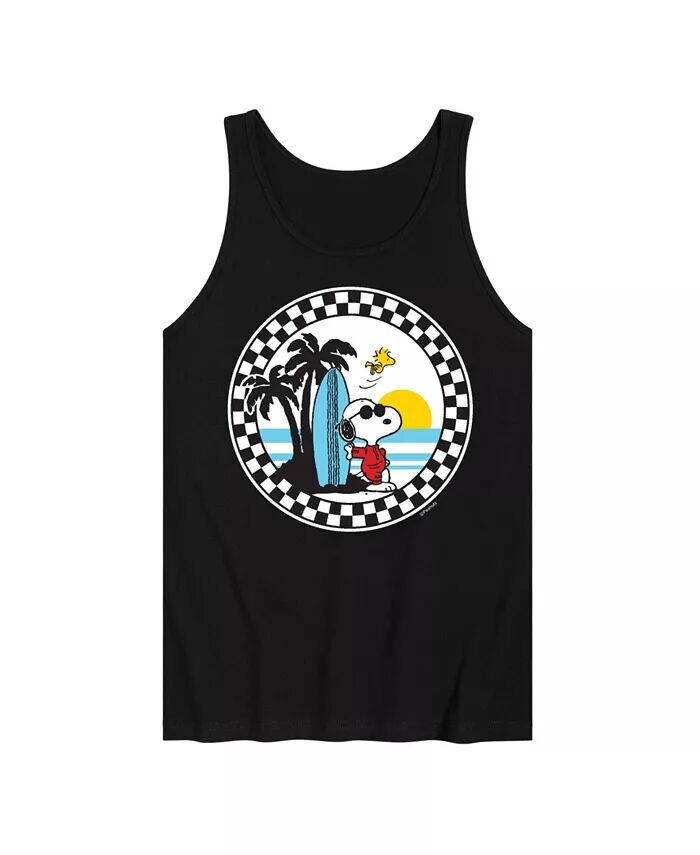 

Летняя мужская майка из джерси Hybrid Apparel Peanuts AIRWAVES, черный