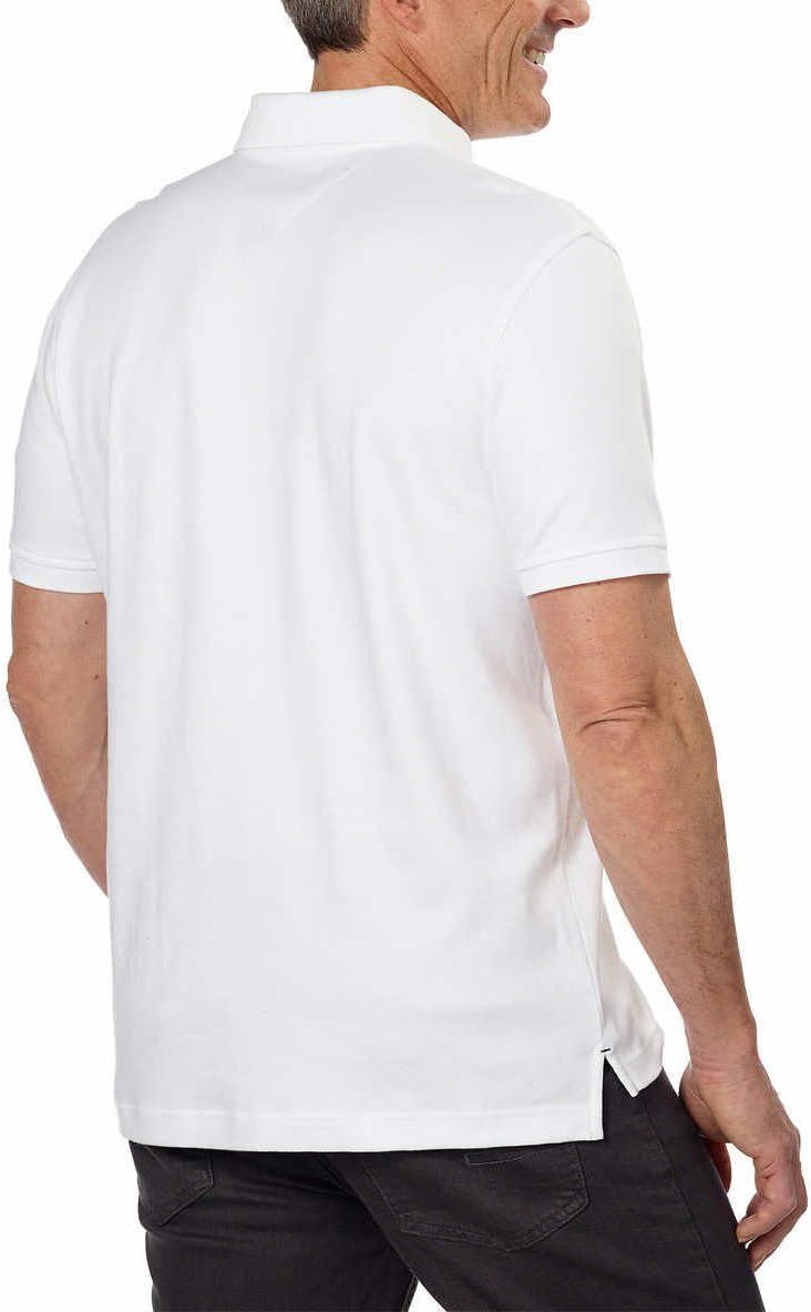 

Мужская рубашка-поло с коротким рукавом Tommy Hilfiger Interlock, Bright White, Белый, Мужская рубашка-поло с коротким рукавом Tommy Hilfiger Interlock, Bright White