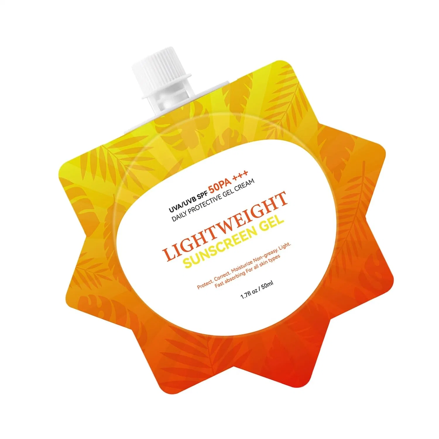 Солнцезащитный гель SPF 50+ от пота Mimoqk