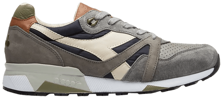 

Кроссовки Diadora N9000 Made in Italy 'Coal Bone Brown', серый