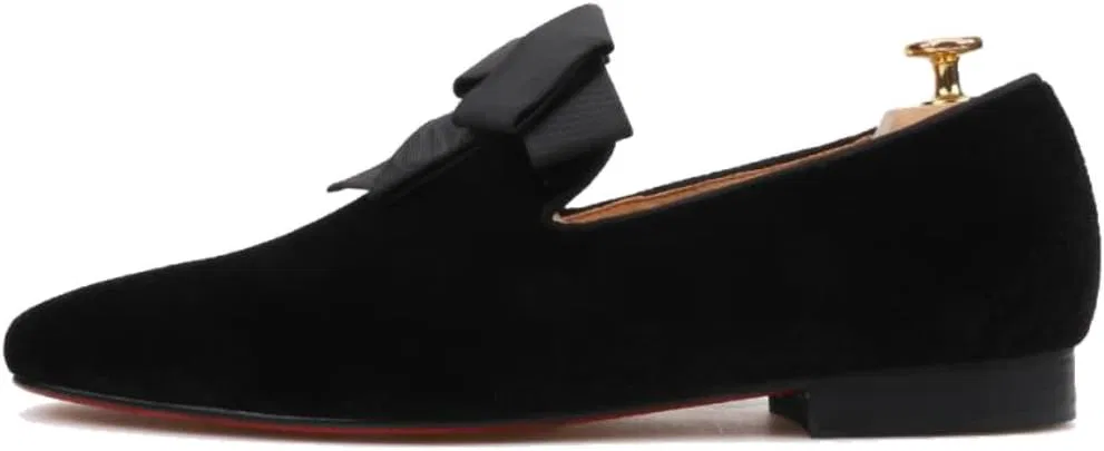 Лоферы вельветовые черные FERUCCI Handmade, черный — фото 3