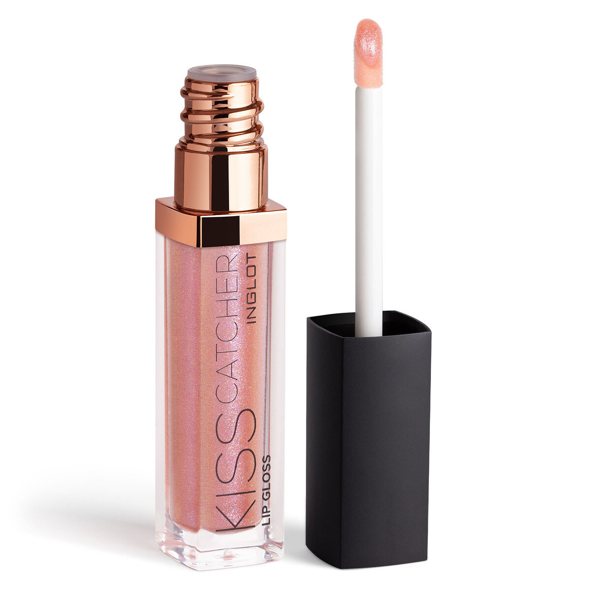 Inglot, Kiss Catcher Мерцающий телесный блеск для губ 31, 6 мл — фото 2