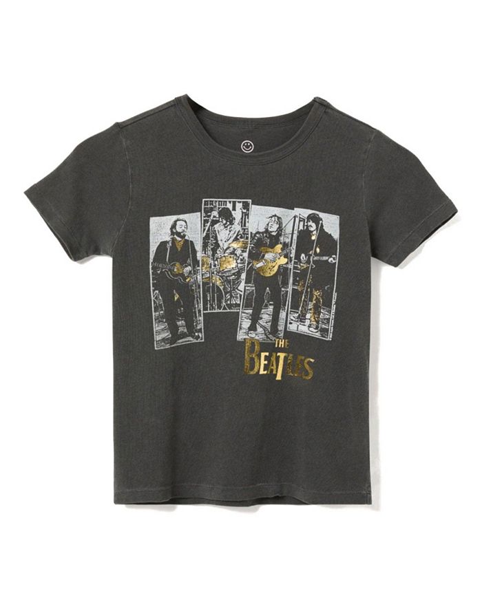 

Унисекс футболка The Beatles Rooftop - для малышей и детей постарше Junk Food Clothing, серый