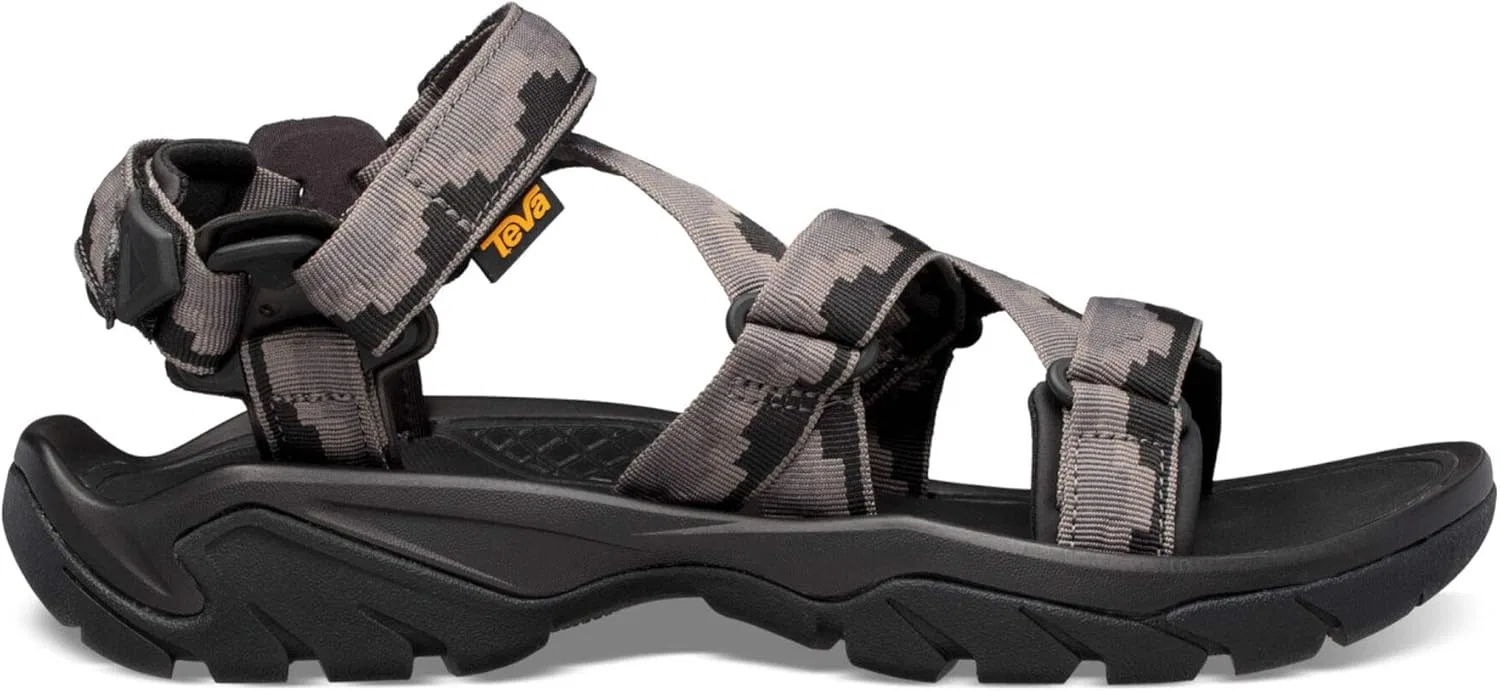 Мужские сандалии Teva Terra Fi 5 Sport с открытой пяткой, черные, 1 шт