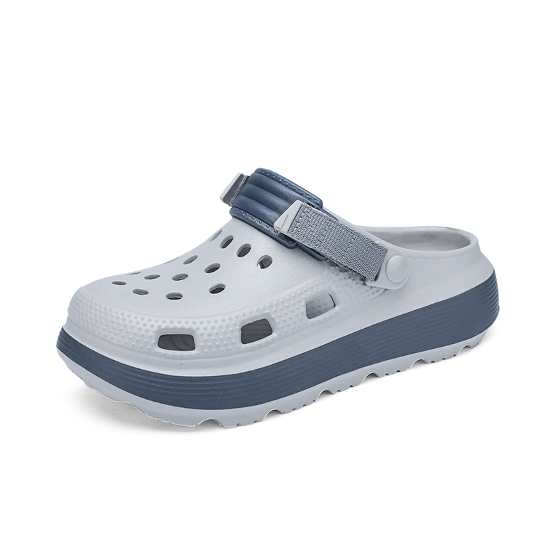 

KUPE Клоги мужские Lead White Gray 40-45, цвет Lead White Gray 40-45