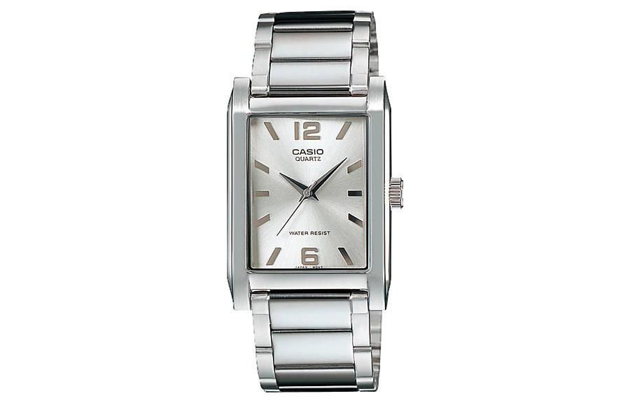 

CASIO Часы Women's Standard Series Silver Watch MTP-1235D-7AEF, Silver Dial