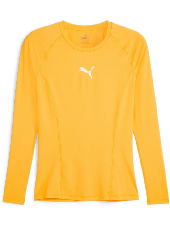 

Футболка LIGA Baselayer Tee Longsleeve оранжевого цвета Puma