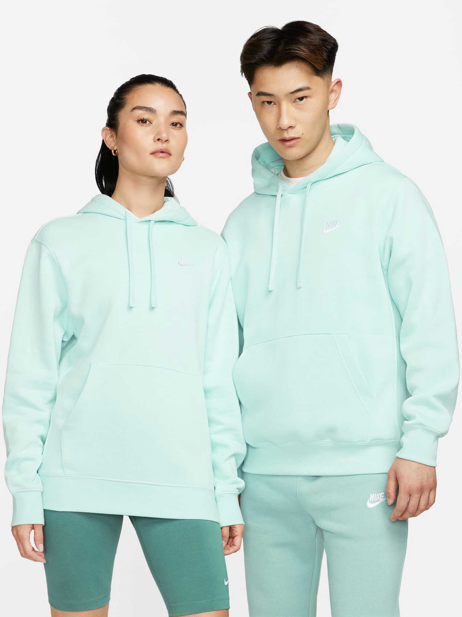 

Толстовка Nike M NSW CLUB HOODIE PO BB, зеленый