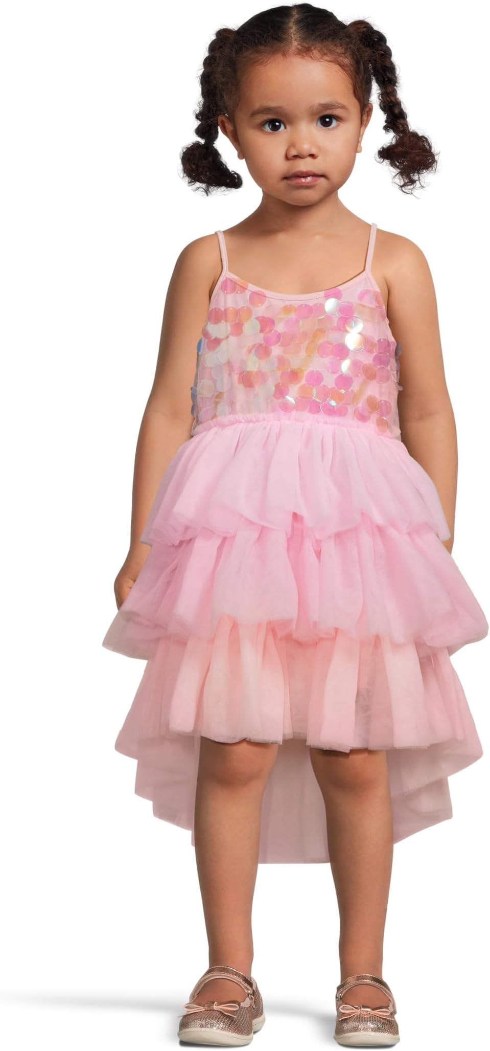 

Платье Lola and The Boys Rose Magic Paillette Dress, розовый