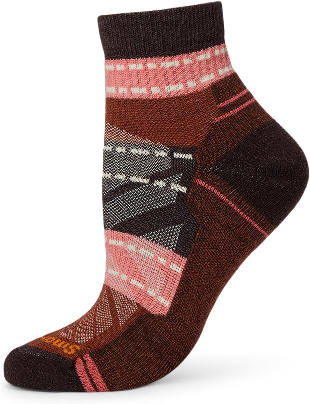 

Носки Smartwool Performance Hike Light Cushion Margarita Ankle, цвет Chestnut