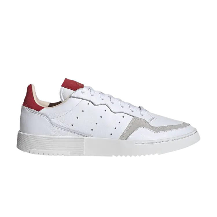 

Кроссовки adidas Supercourt 'White Scarlet', белый