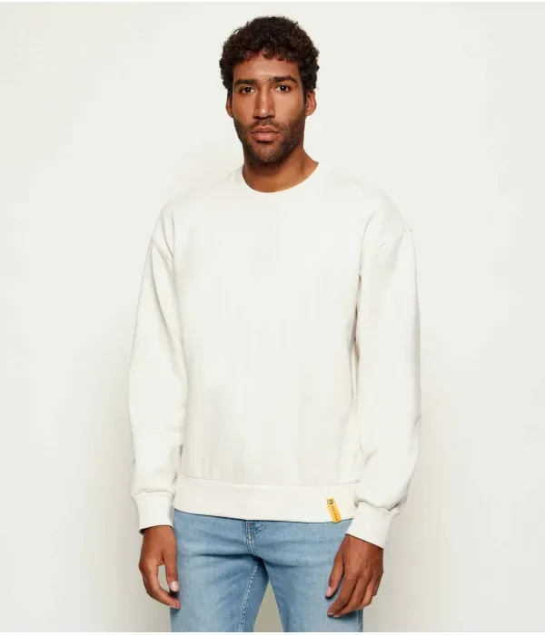 Толстовка C-Soleri relaxed fit Boss, бежевый