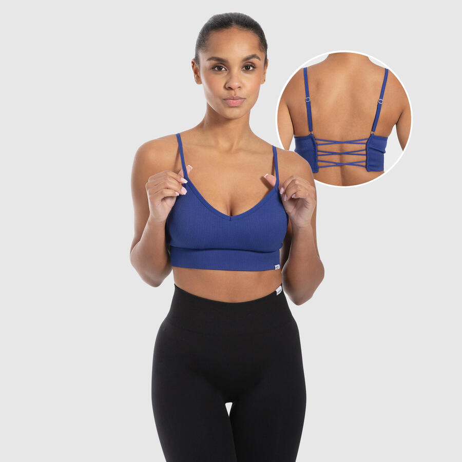 

SMILODOX Женский спортивный бюстгальтер Alma Royal Blue