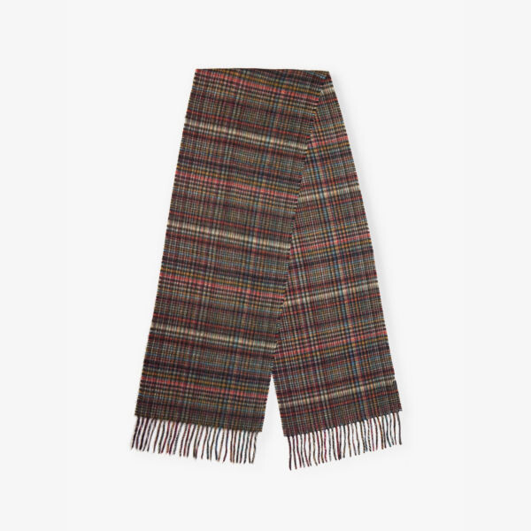 

Шарф из шерсти и кашемира в клетку Signature-Check Paul Smith, мультиколор