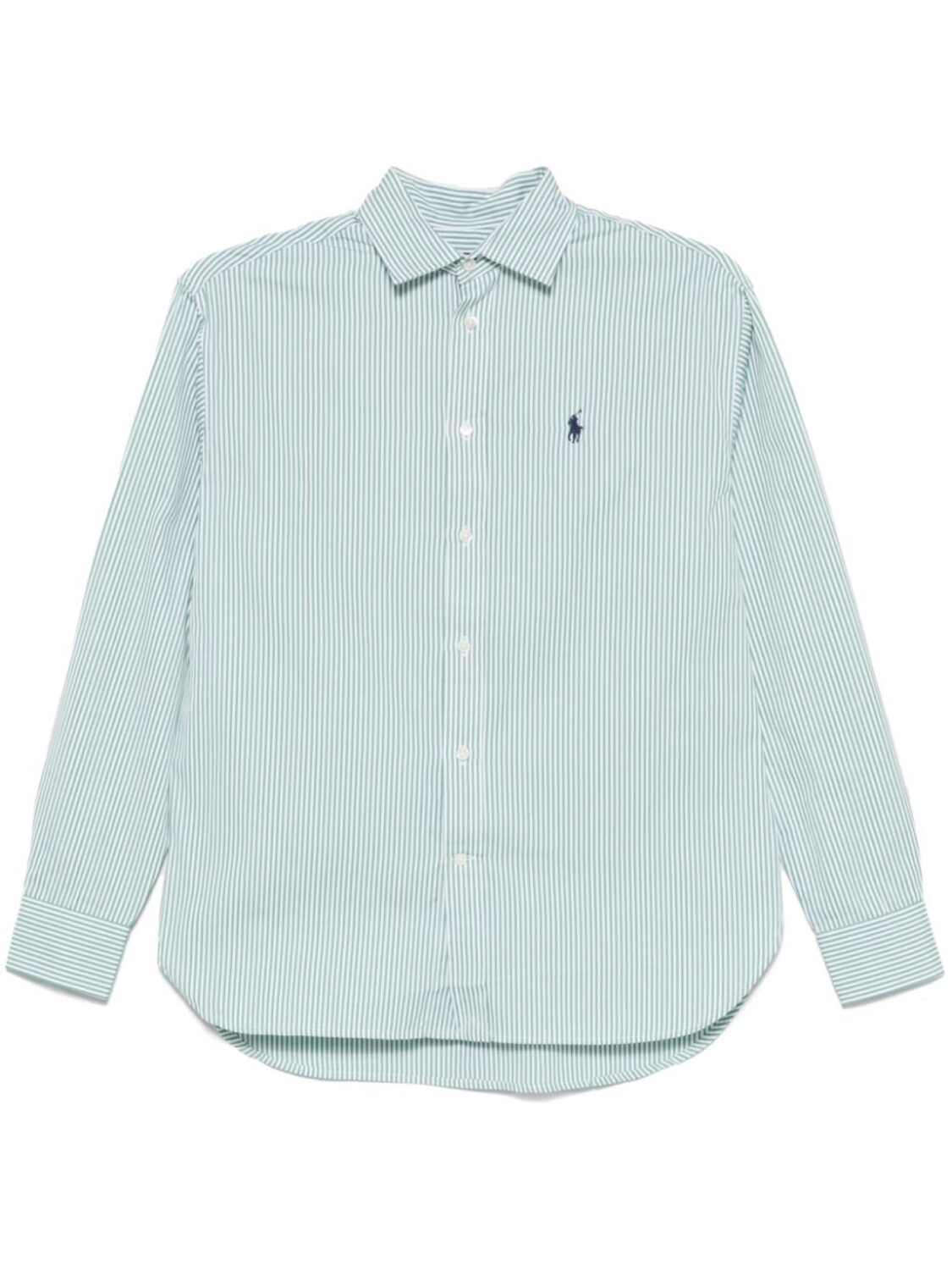 

Полосатая рубашка Polo Ralph Lauren, зеленый