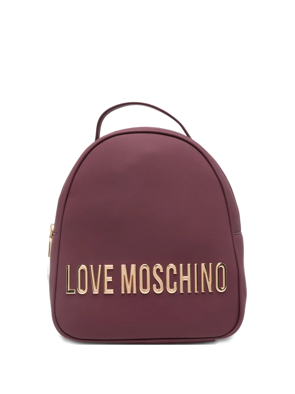 

Рюкзак с логотипной пластиной Love Moschino, красный