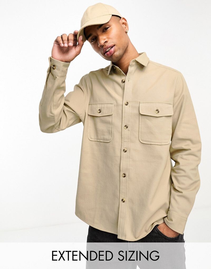 

Хлопковая куртка с камнями ASOS DESIGN