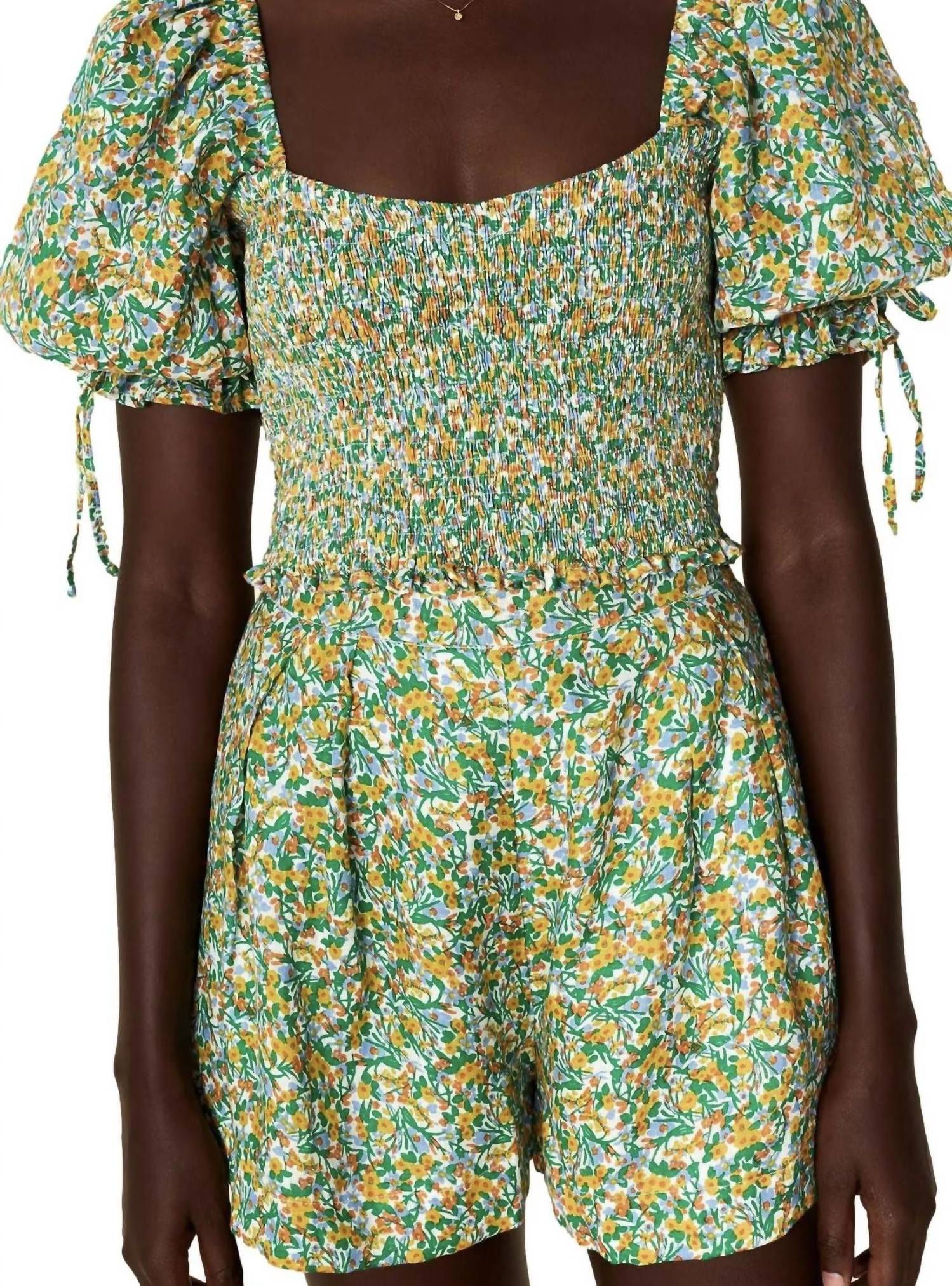 

Шорты Ondine с цветочным принтом Lynette FAITHFULL THE BRAND, цвет lynette floral print