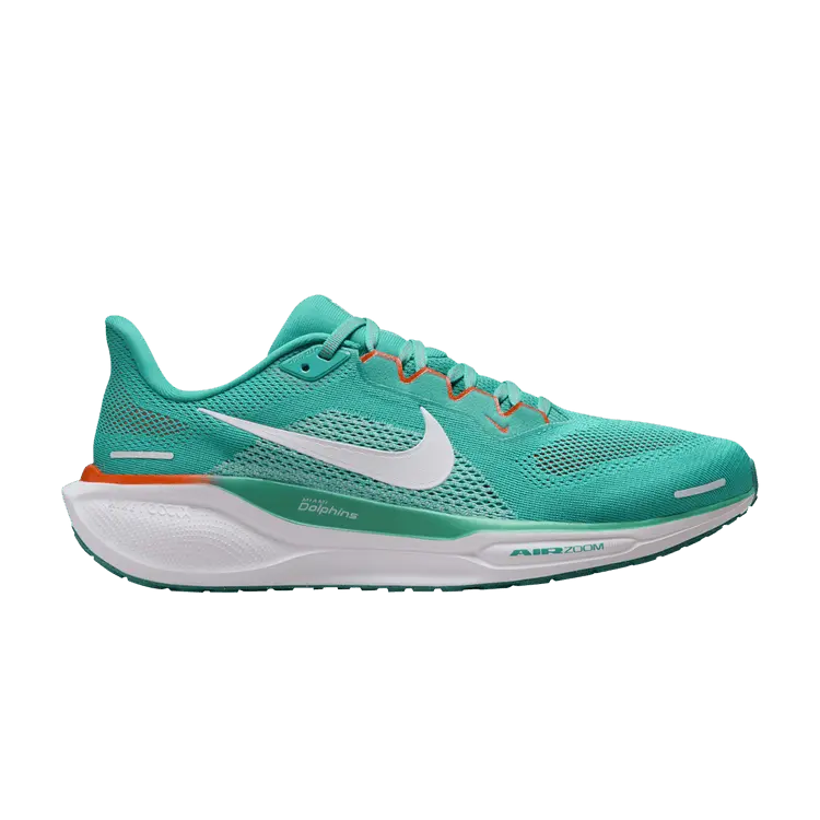 

Кроссовки Nike NFL x Air Zoom Pegasus 41 'Miami Dolphins', зеленый