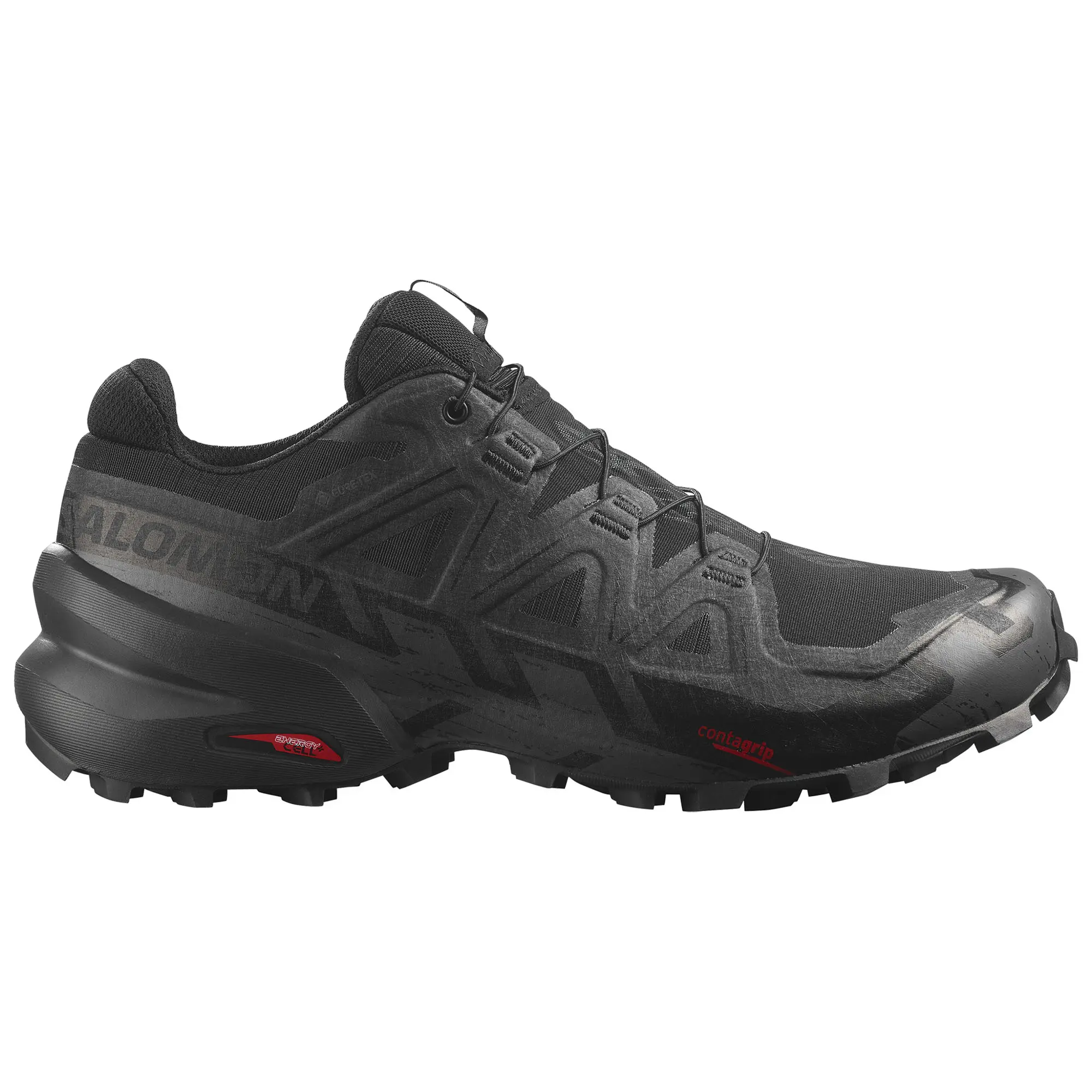 

Мужские кроссовки для трейлраннинга Speedcross 6 GORE-TEX Salomon, Black/Black/Phantom