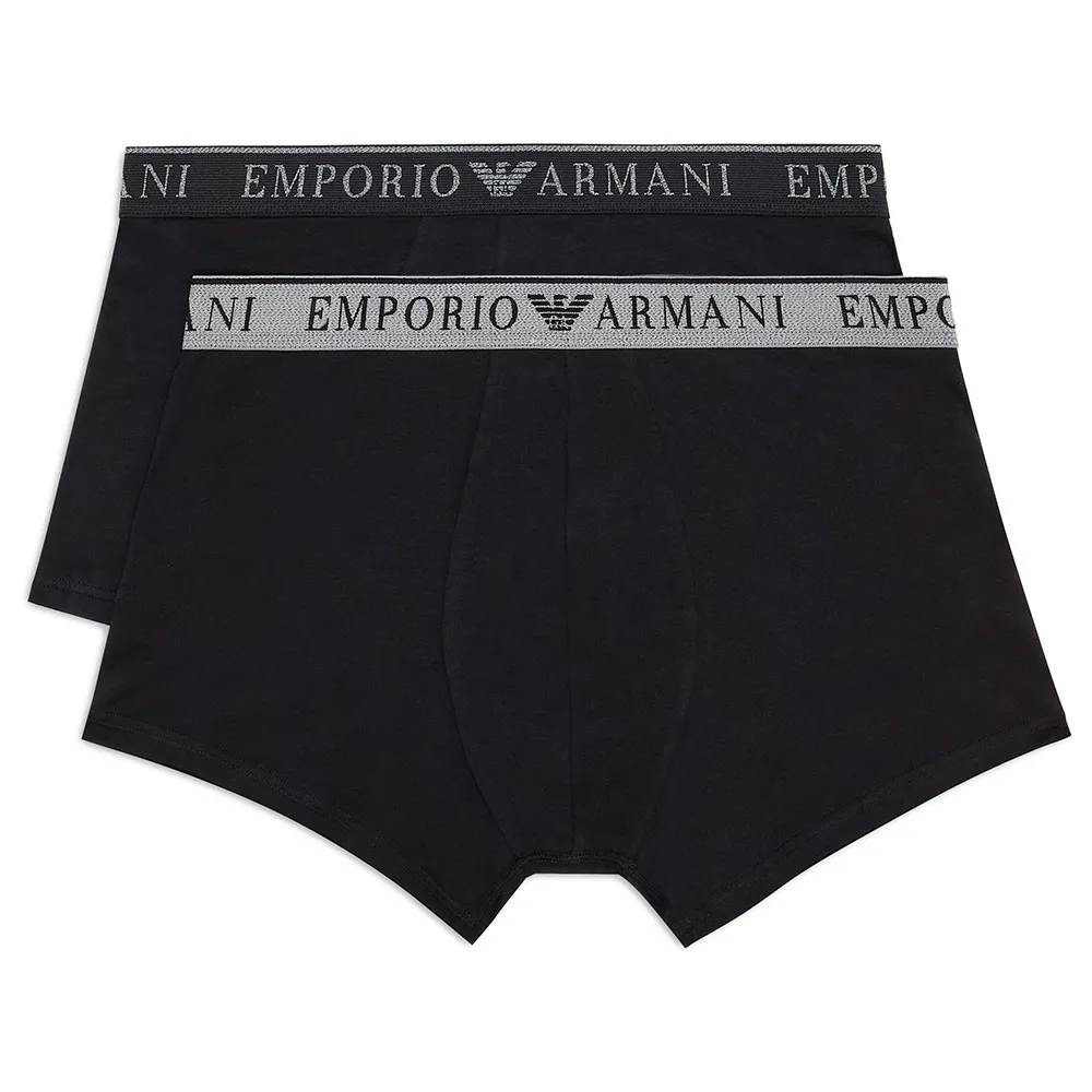 

Боксеры 2 шт Emporio Armani EM000252_AF10776 boxers 2 units, черный