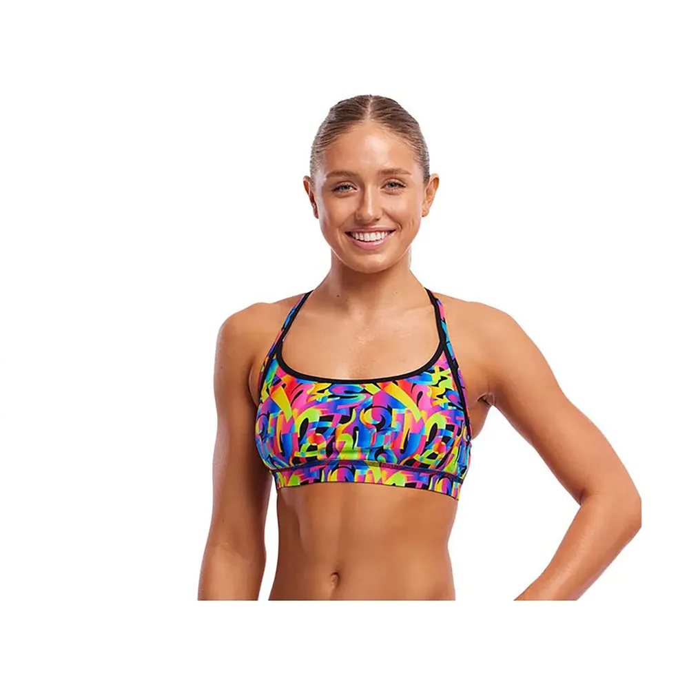 

Топ бикини Funkita Sports, разноцветный