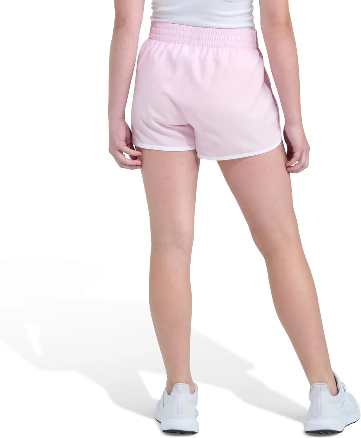 Шорты для девочек Adidas Clear Pink — фото 2