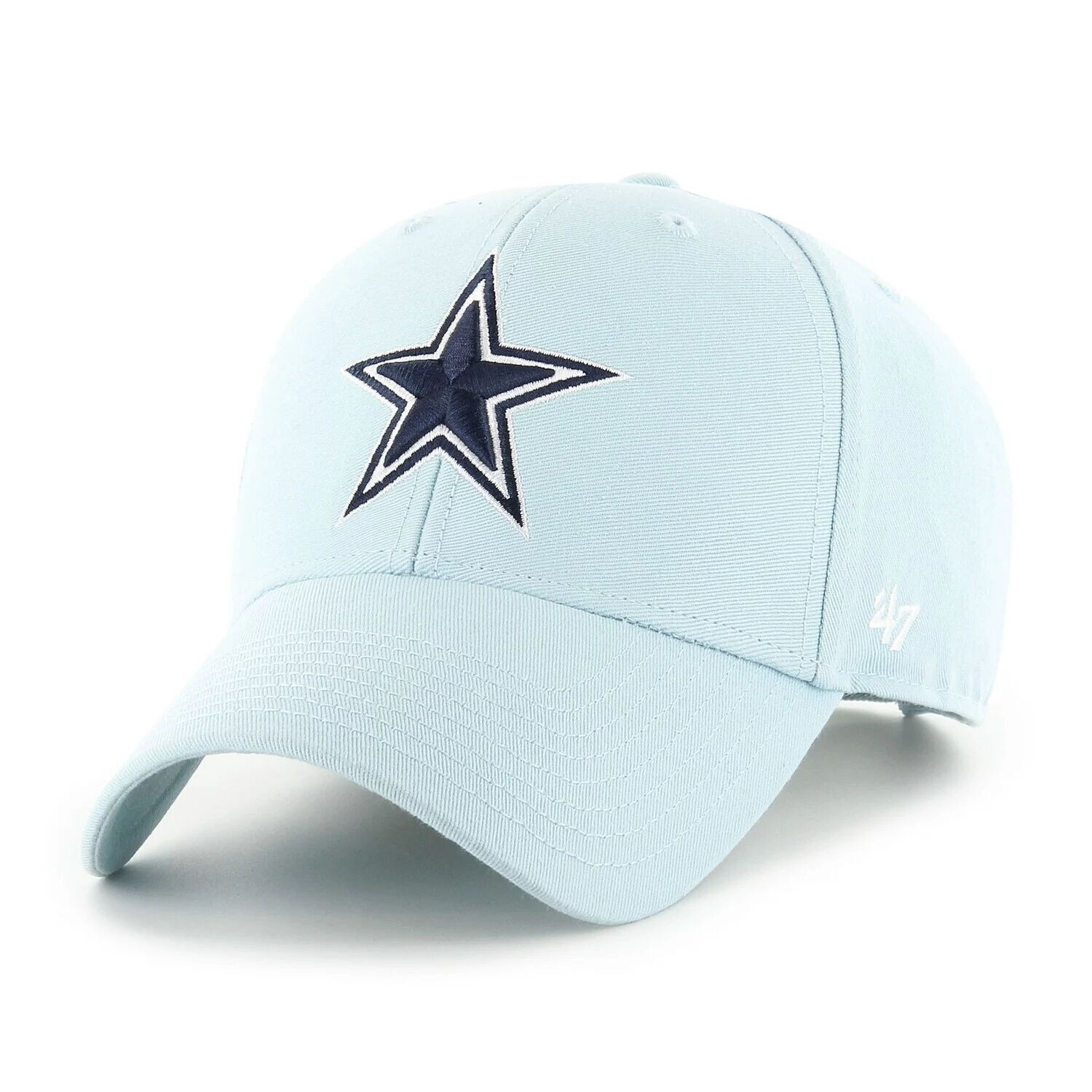 

Мужская голубая регулируемая кепка Dallas Cowboys Legend MVP '47