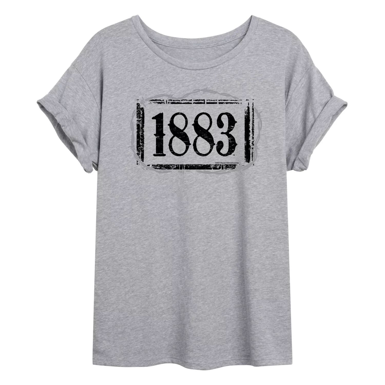 

Детская струящаяся футболка 1883 с колючим логотипом Licensed Character