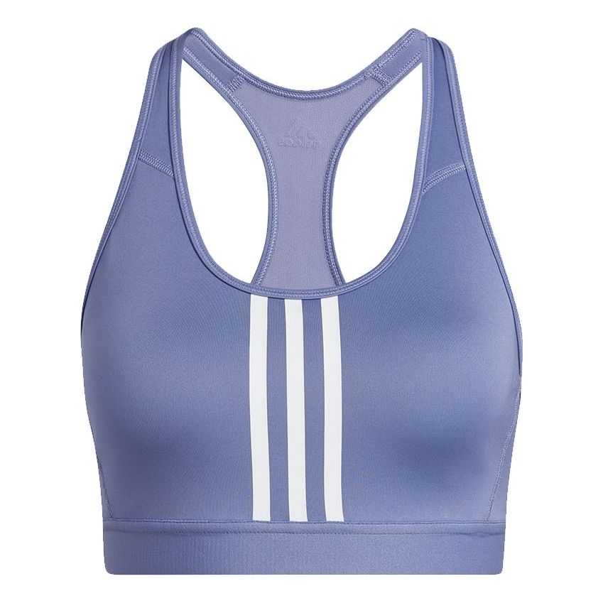 

(WMNS) Бюстгальтер Adidas DRST ASK P 3S 'Фиолетово-белый'