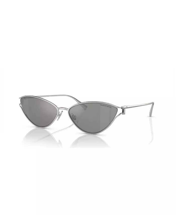 

Женские солнцезащитные очки с градиентом TF3095 Tiffany & Co., серебро
