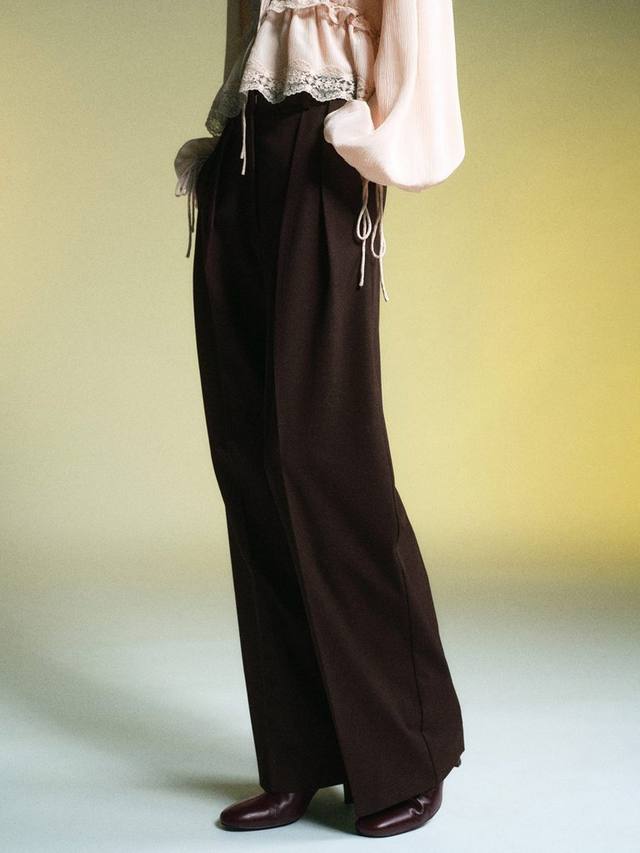 

Брюки Gabi приталенного кроя Mango, Dark Brown